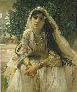 unknow artist Arab or Arabic people and life. Orientalism oil paintings 331 Germany oil painting art